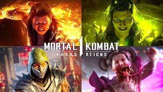 Mortal Kombat 1 Invasions  All Cutscenes Season 18 4K 60FPS [upl. by Mozes493]