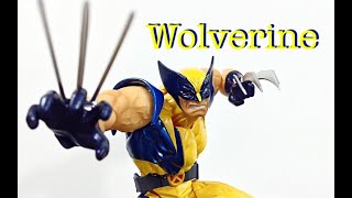 Kaiyodo Revoltech Amazing Yamaguchi Marvel WOLVERINE Action Figure Review Toy Review [upl. by Yedrahs337]