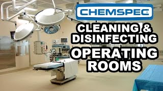 Detergent Free Cleaning DFC  Cleaning and Disinfecting Hospitals Operating Rooms [upl. by Anitsirhc]