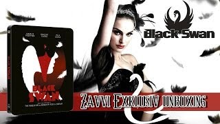 Black Swan  Zavvi Limited Edition Steelbook BluRay unboxing [upl. by Tevlev]