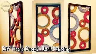 Diy Unique Wall Hanging  Wall Hanging Craft Ideas  diy wall decor  Wall hanging ideas [upl. by Cleon]