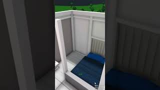 BLOXBURG BEDROOM SPEED BUILD IN ROBLOX REALISTIC roblox fyp bloxburg bloxburgbuilder shorts [upl. by Bleier]