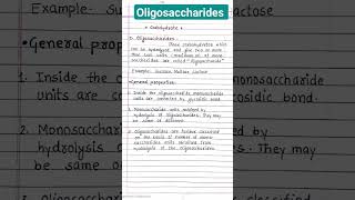 oligosaccharides I carbohydrates oligosaccharides 12thchemistry neetchemistry youtubeshorts [upl. by Ariew388]