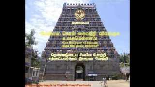 Thiruvasagam Sivapuranam திருவாசகம் சிவபுராணம் [upl. by Whale]