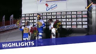 Fischnaller comes out successful of allItalian final in Cortina PSL WC  Highlights [upl. by Refotsirk]