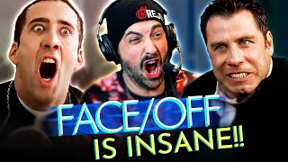 FACE OFF 1997 MOVIE REACTION FIRST TIME WATCHING Nicolas Cage  John Travolta [upl. by Heloise]