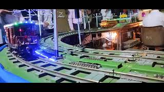 Rail signalling working model Automatic block section amp auto signal functionality In this video  👈 [upl. by Jaquenette303]