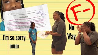 I got an F in SCHOOL Risked my life to pull off this PRANK on my AFrican MUM [upl. by Aenej30]