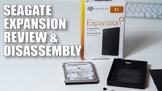 Seagate Expansion Portable Drive Review and Disassembly [upl. by Saiasi]