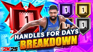 Handles For Days Badge Breakdown What tier do you need this badge on your Guard Build in NBA 2K25 [upl. by Nylteak668]