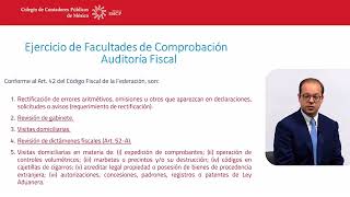 Facultades de Comprobación de Auditoría Fiscal [upl. by Manville707]