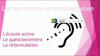 Les techniques de communication [upl. by Aylatan]