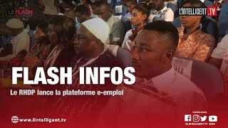 Le RHDP lance la plateforme eemploi [upl. by Ervine660]