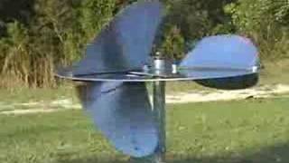 Vertical Axis Disk Wind Turbine [upl. by Elreath]