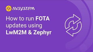 How to run FOTA updates using LwM2M amp Zephyr [upl. by Apollus]