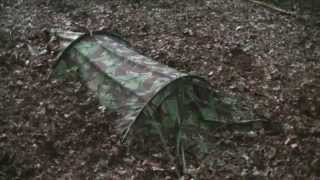 Special Forces Twin Hooped Bivvi Bivi bag Wild Camping  Bird Watching  1 man tent [upl. by Eiramlirpa206]