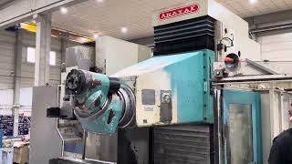 Anayak HVM 11000 CNC Bed Milling Duplex Mach4Metal 35 ATC Autoindex indexing head 25 x 25 [upl. by Akeirahs]