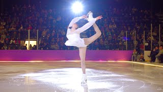 quotSalvatorequot  Isabeau Levito performs to Lana Del Rey at Gold on Ice 2024 [upl. by Eejan315]