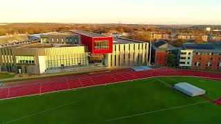 Leeds Beckett from above  Headingley Campus [upl. by Jablon]