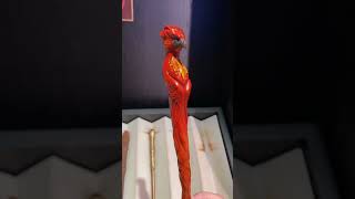 Fawkes The Phoenix Wand At Harry Potter Store NYC 🪶 shorts [upl. by Orrocos]