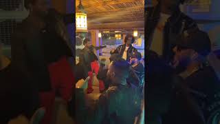 Fireboy DML x Omah Lay Vibing to Rema’s ‘MARCH AM’ in Dubai [upl. by Erodisi]