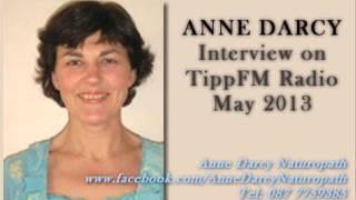 Anne Darcy  Interview on Tipp FM Radio  May 2013 [upl. by Beal]