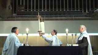 JOG Hagbaha and Gelila Raising and Dressing the Sefer Torah [upl. by Placia]