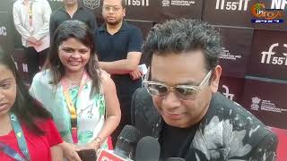 A R Rahman at IFFI 2024goa iffi iffi24 [upl. by Lanita]