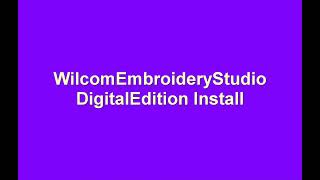 Wilcom Embroidery Studio Digital Edition 2024 [upl. by Lilah341]