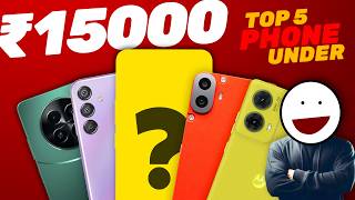 TOP 5 Phone Under ₹15000 Rupees in 2024  Gaming Camera All Rounder mobile under 15k [upl. by Hartwell38]