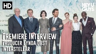 Producer Lynda Obst Interview  Interstellar Premiere [upl. by Lello]