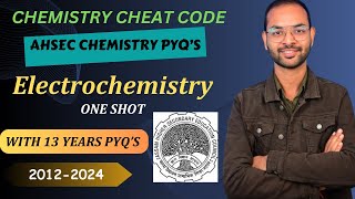 ELECTROCHEMISTRY  AHSEC Class 12 Chemistry Chapter2 Previous Year Questions  TAKSHA INSTITUTE [upl. by Sydelle490]