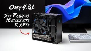 This Tiny 48L 16Core RTX Gaming PC Pushes The Edge Of SFF Power [upl. by Bradman]