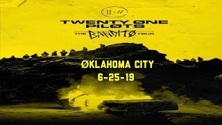 Twenty One Pilots The Bandito Tour Full Concert 62519 Oklahoma City [upl. by Anilat]