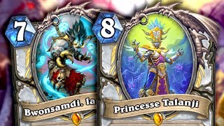 UN PRETRE TALANJI POUR PASSER UN BONSAMEDI SUR HEARTHSTONE [upl. by Olatha370]