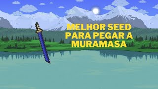 melhor SEED para pegar muramasa terraria terraria turorial [upl. by Ihcehcu]