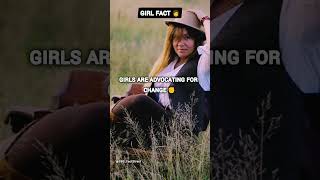 Girl Fact Girls Are Leading Change ✨ shortsfeed shorts viralvideo videos trending viralshorts [upl. by Atnad]