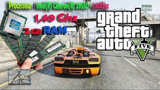 تجربة لعبة GTA5 على حاسوب ضعيف [upl. by Anem]