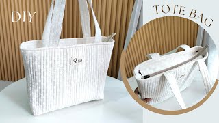 How To Make a Tote Bag For Beginners  Tote Bag Tutorial For Beginners [upl. by Lombardi]