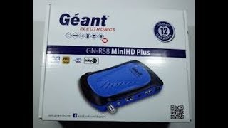 طريقة تفعيل سرفر في جهاز geant rs8 mini hd plus عن طريق الويفي [upl. by Lenrow813]