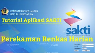 Tutorial SAKTI Perekaman Renkas Harian [upl. by Nonnahsal]