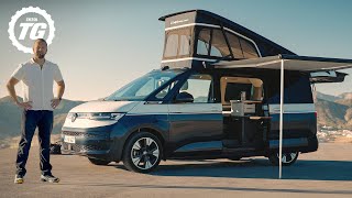 FIRST LOOK VW’s 2024 California Camper Van  Top Gear [upl. by Allehs888]