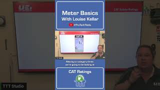 Electrical Meter Basics  CAT Ratings shorts hvac [upl. by Brandice495]