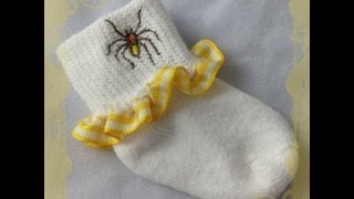 Embroider Socks on your Home Embroidery Machine [upl. by Gladys]