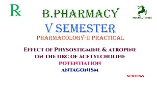 PotentiationAntagonismPharmacology PracticalBPharm5SemesterPC2Series8 [upl. by Barnard758]