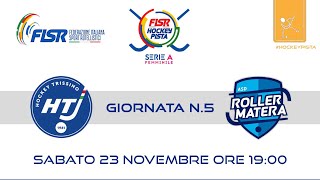 Serie A Femminile  G2  Hockey Trissino x Roller Matera [upl. by Eirrod834]