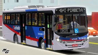 🔵 PROTON BUS SIMULATOR MAPA RMBS  CAIO APACHE VIP II OF1721 BLUETEC 5 [upl. by Hephzipah]