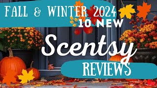 10 New Release Fall amp Winter Scentsy Review [upl. by Leynwad645]