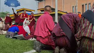 A glimpse of Thukdrup Barche Kunsel Wang By HE Dzongsar Jamyang Khyentse Rinpoche SJ Bhutan [upl. by Brown]