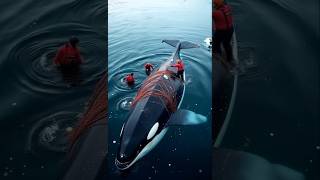 The story of sailors rescuing a killer whale in di [upl. by Abby391]